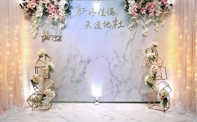 新社辦事處結婚牆照片1